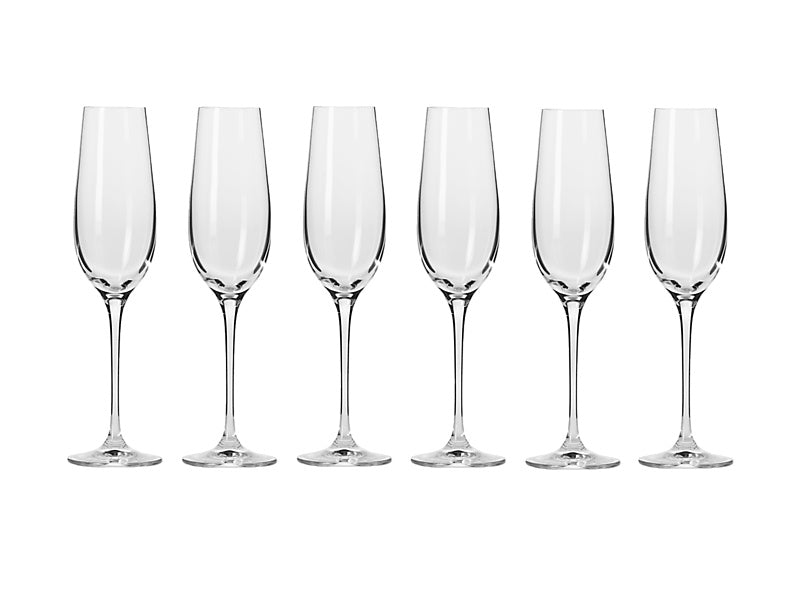 Harmony Champagne Flute Set of 6 Gift Boxed