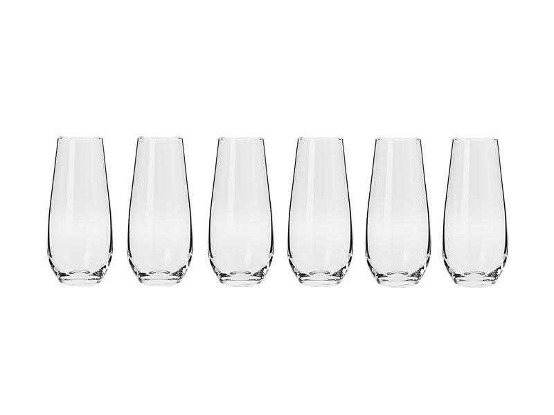 Harmony Stemless Flute Set of 6 Gift Boxed