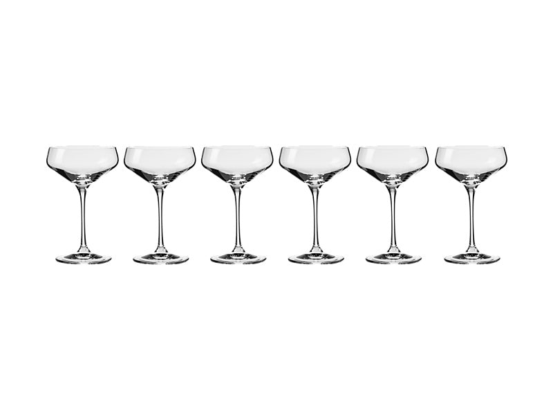 Avant-Garde Cocktail Glass Set of 6 Gift Boxed