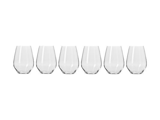 Harmony Stemless Wine Glass 6pc Gift Boxed
