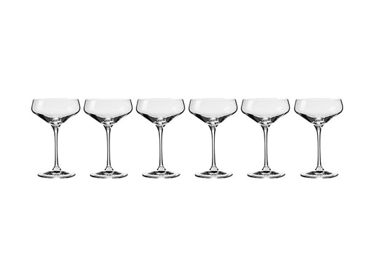 Avant-Garde Cocktail Glass Set of 6 Gift Boxed