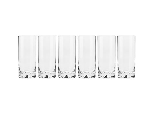 Triad Highball Glass Set of 6 Gift Boxed