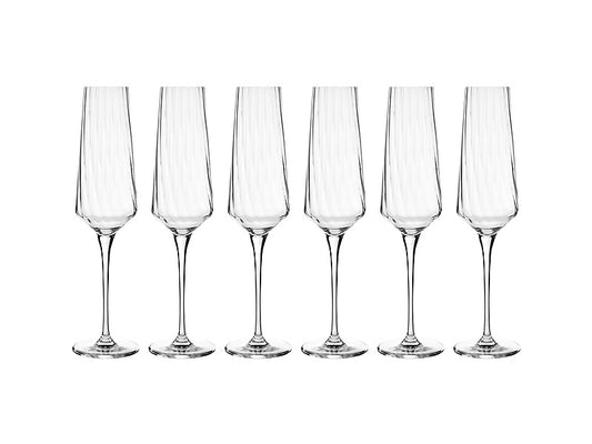 Avant-Garde Lumi Flute Set of 6 Gift Boxed