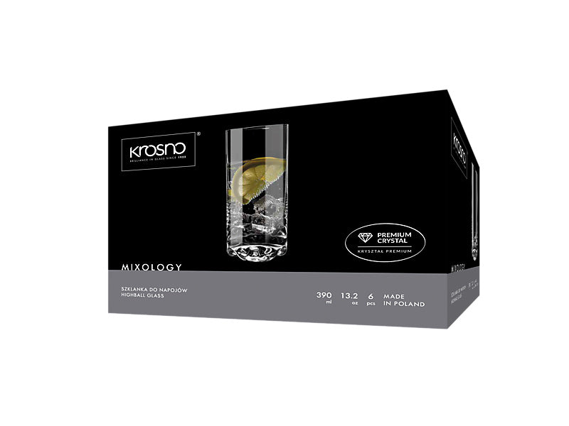 Mixology Highball Set of 6 Gift Boxed