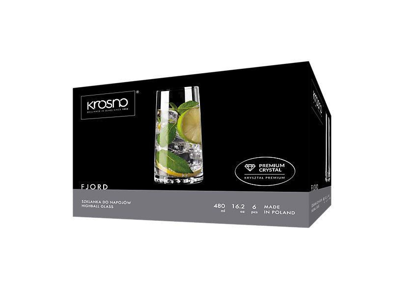Fjord Highball Set of 6 Gift Boxed