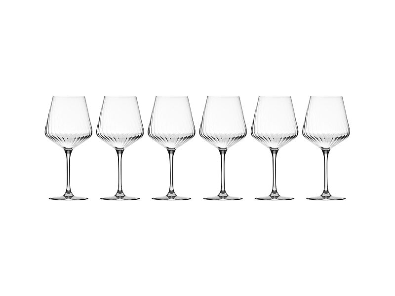 Avant-Garde Lumi Wine Glass Set of 6 Gift Boxed