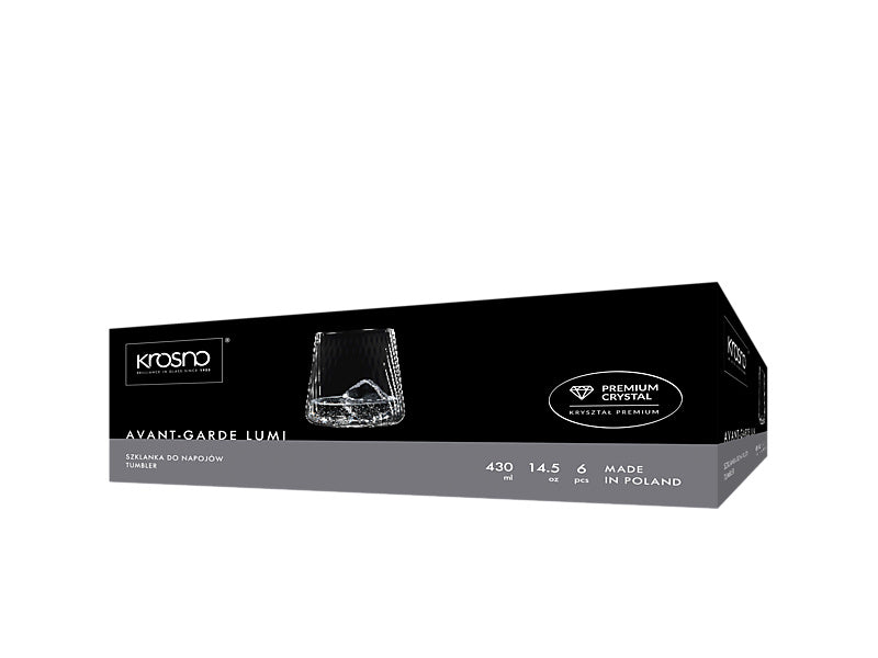 Avant-Garde Lumi Tumbler Set of 6 Gift Boxed