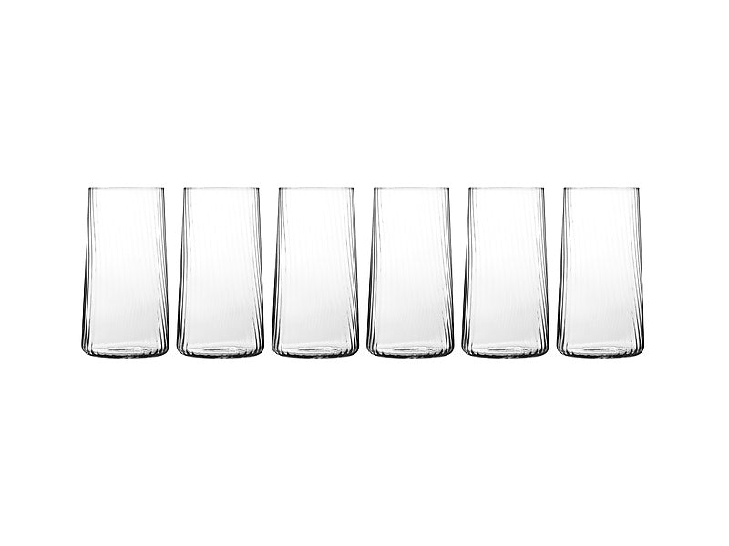 Avant-Garde Lumi Highball Set of 6 Gift Boxed