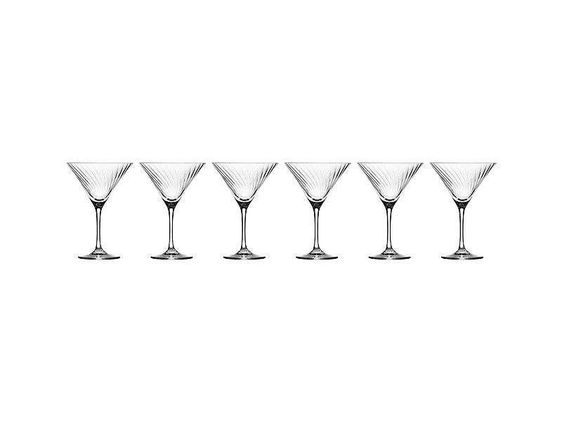 Avant-Garde Lumi Martini Set of 6 Gift Boxed