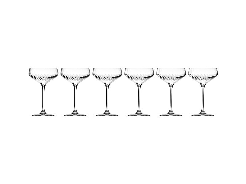 Avant-Garde Lumi Cocktail Glass Set of 6 Gift Boxed