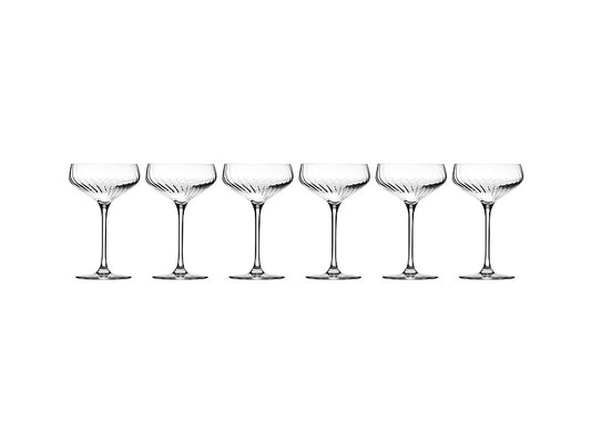 Avant-Garde Lumi Cocktail Glass Set of 6 Gift Boxed